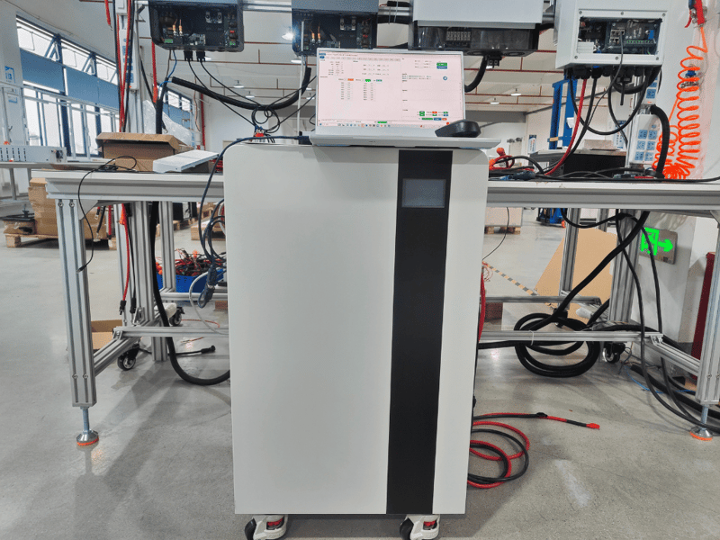 Diagram illustrating what inverter compatibility means for LiFePO4 batteries — showing three alignment dimensions: DC voltage range matching, CAN or RS485 BMS communication protocol support, and inverter rated current within battery maximum discharge limits