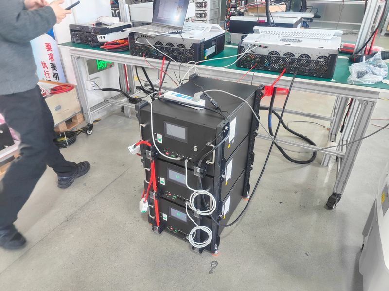 Inside the direct LiFePO4 battery manufacturing factory with professional assembly lines and quality control processes.