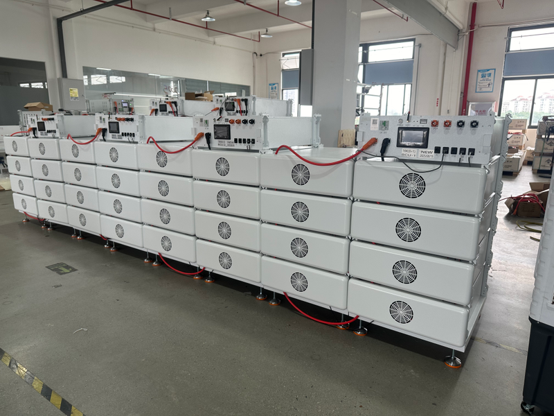 Integrated high-voltage behind-the-meter commercial and industrial BESS cabinet system for business peak shaving.